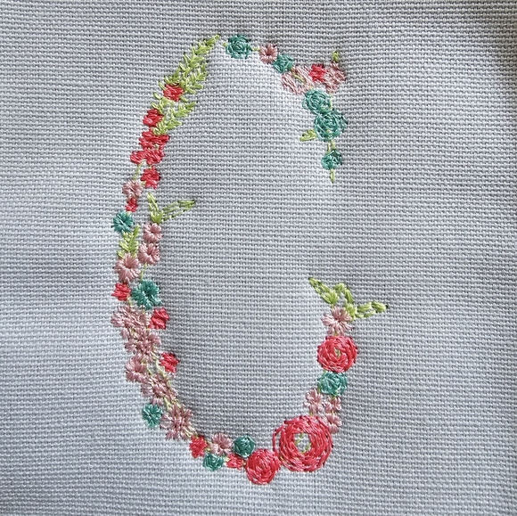 Thirty-One Little Dreamer Diamond Straw and Aqua color Shoulder Bag w/C emblem - Picture 4 of 5